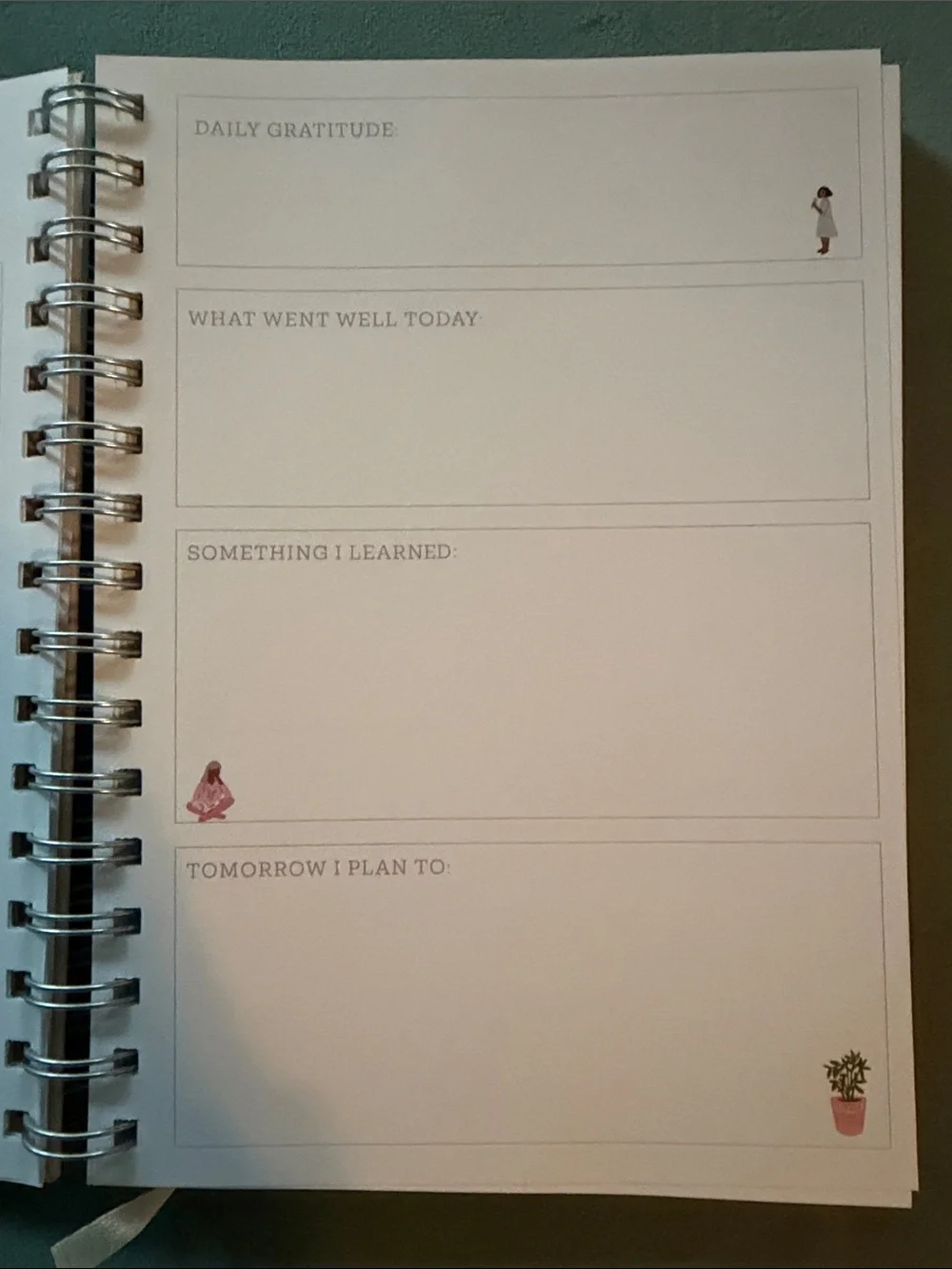 Gratitude Journal Spiral Notebook